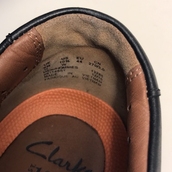 Clarks Black Loafers - Picture 8 of 9